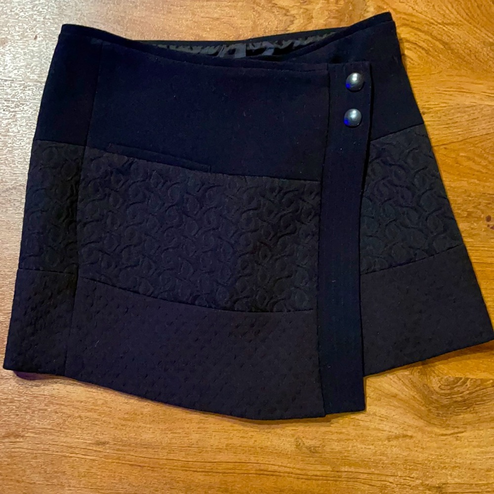 Black Cabi Swath skirt